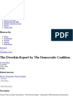 The Dworkin Report by the Democratic Coalition