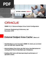 OBIEE 12.2.1 External Subject Area Cache Configuration