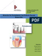 Relacion de Periodoncia Con Protesis Parcial Removible