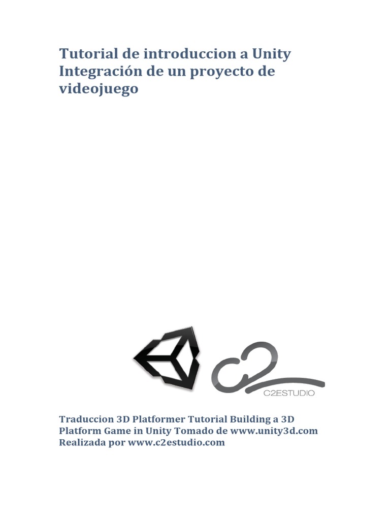 Tutorial de Introduccion A Unity3D PDF | PDF | Animación | Informática ...