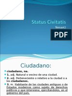 Status Civitatis