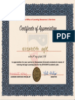 Tutor Certificate Rescan