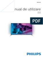 Manual Utilizare Televizor Smart Android LED Philips seria 7100