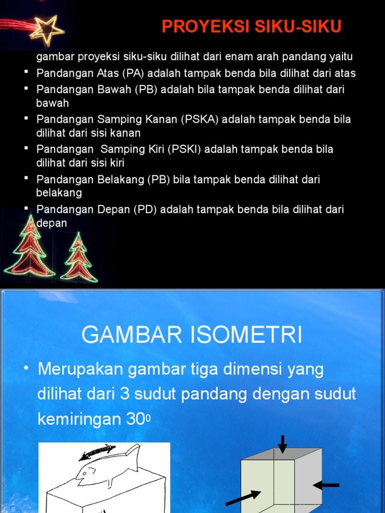 1 3 Proyeksi Siku Gambar Isometris Pdf