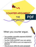 Counter Argument