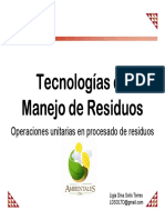 Tecnologías Manejo Residuos 40