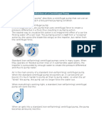 Function of A Centrifugal Pump