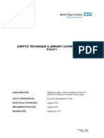 Aseptic Technique Urinary Catheter Care Policy IC001 PDF