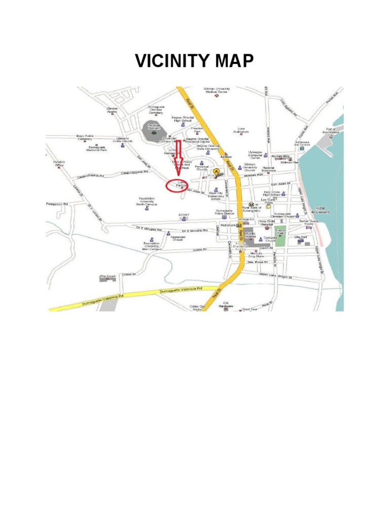 Vicinity Map Overview and Details | PDF