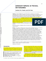 Highway Embankment Failures in Silty Clay