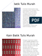 Kain Batik Tulis Murah - Produsen Batik Tulis Murah