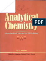 Analytical Chemistry by B K Sharma PDF