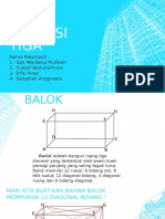 Dimensi Tiga Balok