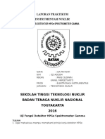 Laporan Uji Fungsi Detektor HpGe Spektrometer Gamma