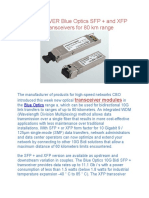 Transceiver Blue Optics Sfp