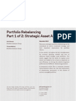 AQR Portfolio Rebalancing Part 1 Strategic Asset Allocation