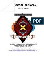 Proposal Kegiatan - Teacher Awards