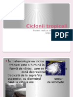 Ciclonii Tropicali