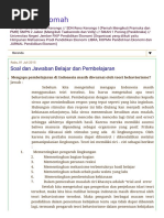 Download Soal Dan Jawaban Belajar Dan Pembelajaran by Irma Adam SN330904804 doc pdf