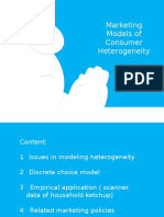 Marketing Models of Consumer Heterogeneity
