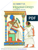 Ancient Egyptian Design (Dover Coloring Book)