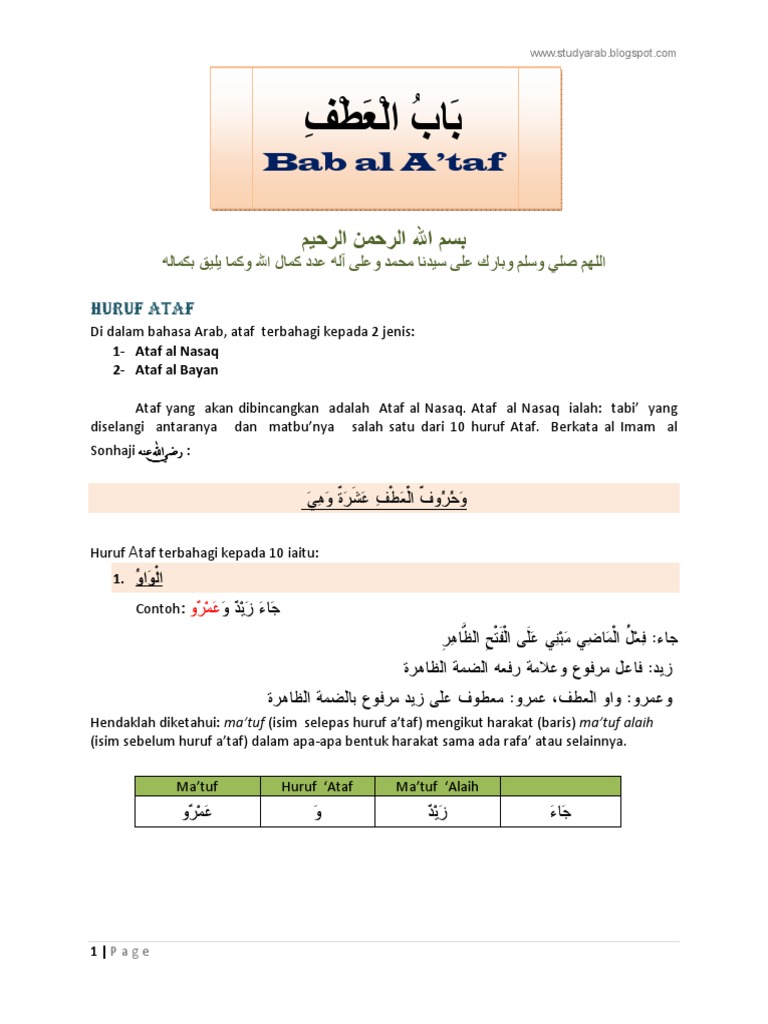 Al Ataf PDF | PDF