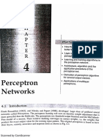 Perceptron Networks. Neural - Networks PDF