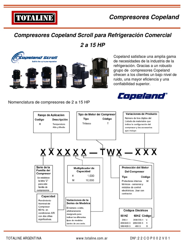 Copeland Scroll Compressor Guide | PDF | Technology & Engineering