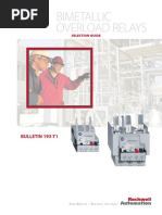 Bi-Metallic Overload Relays Selection Guide - Rockwell Automation PDF