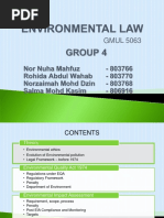 Environmental Laws in Malaysia - Bukit Merah Case Study