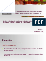 Evaluación Diplomado de 3 y 4 Grado