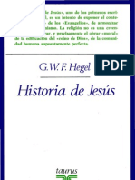 Hegel Georg - Historia de Jesus