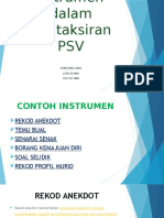 Instrumen PSV Gaya