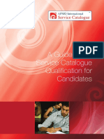 Service Catalogue Qualifications Brochure