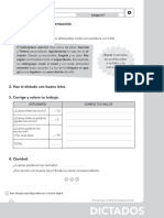 6º Lengua - Dictados 1 PDF