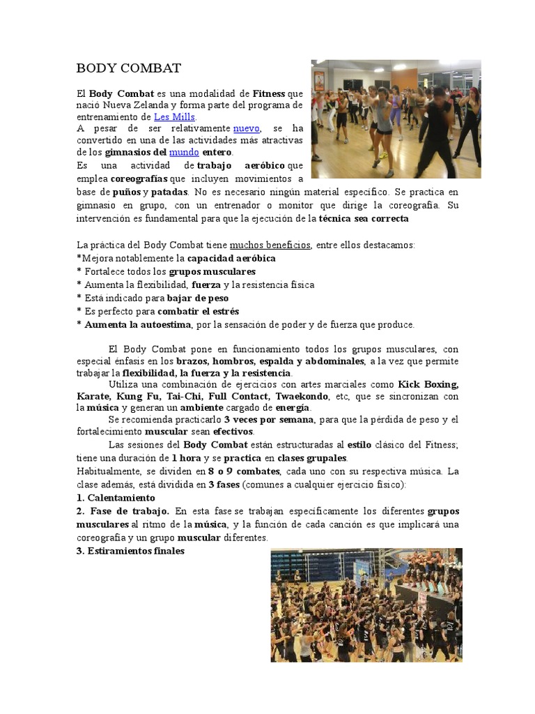 Body Combat | PDF