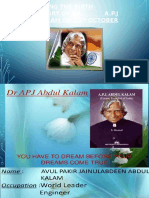 Celebrating The Birth Anniversary of Dr. A.P.J Abdul Kalam On 15 October 2016