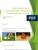 Alimentos No Convencioales en Alimentqcion Animal