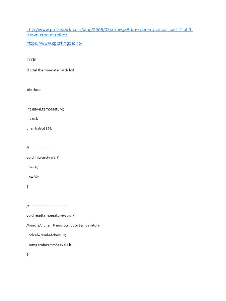 Atmega | PDF