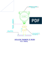 Dibujo Montaje Transmisor Presión PDF