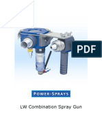 LW Combination Spray Gun For GFRC