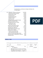 Accounting Cycle Problems & Solutions