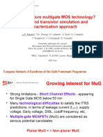 Finfet: A Mature Multigate Mos Technology? A Wideband Transistor Simulation and Characterization Approach