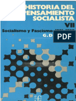 G.D.H. Cole, Historia Del Pensamiento Socialista. Vol. VII. Socialismo y Fascismo 1931-1939