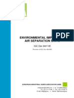 Environmental Impacts of Air Separation Units