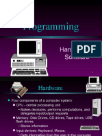 Programming Hardware & Software Overview