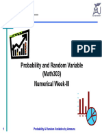 Numericals Week III A Lec PDF
