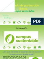 Acuerdo de Producción Limpia Campus Sustentable.