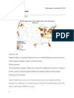 Pesticide Database: Copper Sulfate - Cuso4