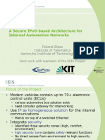 A Secure Ipv6-Based Architecture For Internal Automotive Networks